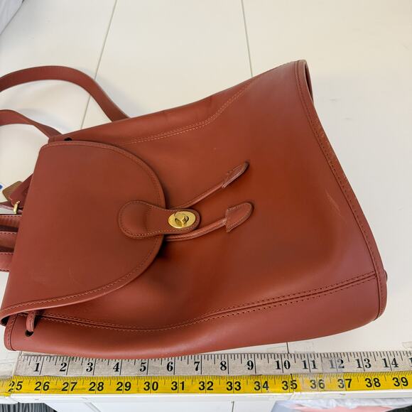 Coach Large Backpack Leather in British Tan main image 9